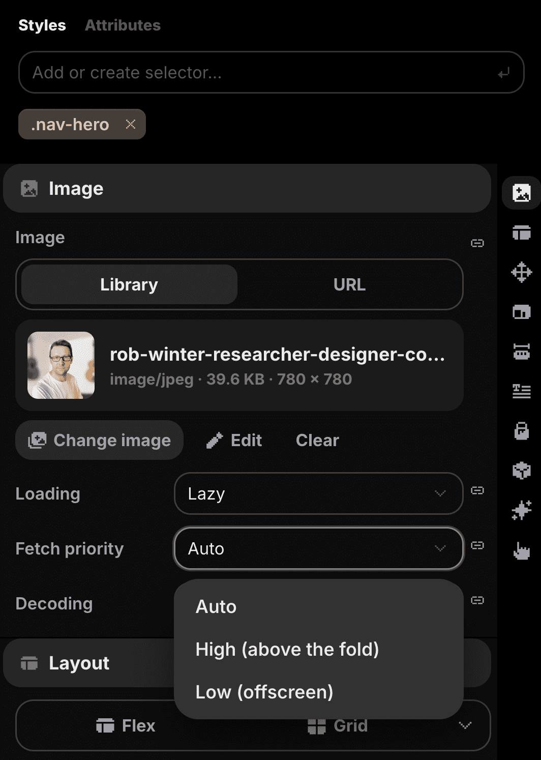 instatic-class-based-styling.png
